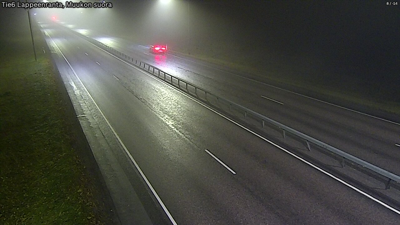 Kelikamerat Kuva Tie 6 Lappeenranta, Muukon suora, Lappeenranta, Etelä-Karjala