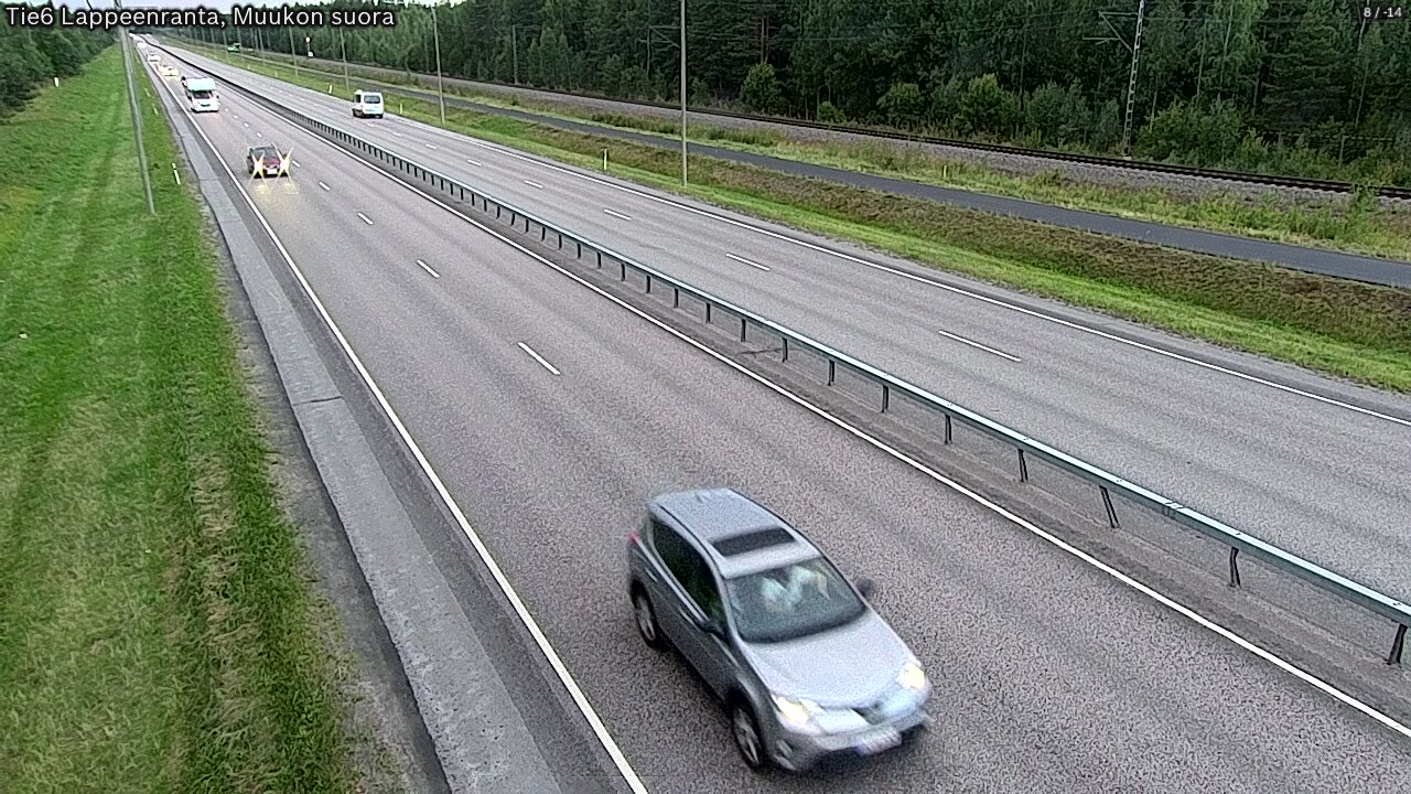 Kelikamerat Kuva Tie 6 Lappeenranta, Muukon suora, Lappeenranta, Etelä-Karjala