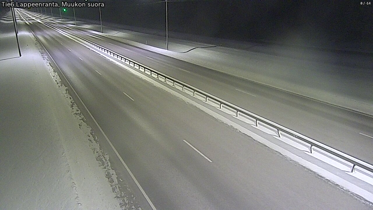 Kelikamerat Kuva Tie 6 Lappeenranta, Muukon suora, Lappeenranta, Etelä-Karjala