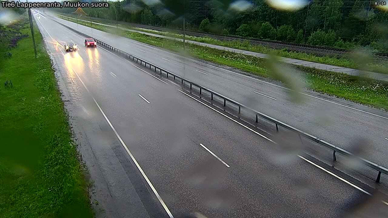 Kelikamerat Kuva Tie 6 Lappeenranta, Muukon suora, Lappeenranta, Etelä-Karjala