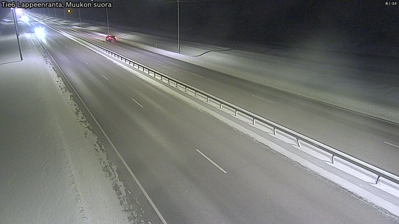 Kelikamerat Kuva Tie 6 Lappeenranta, Muukon suora, Lappeenranta, Etelä-Karjala