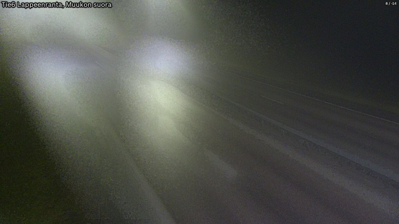 Kelikamerat Kuva Tie 6 Lappeenranta, Muukon suora, Lappeenranta, Etelä-Karjala