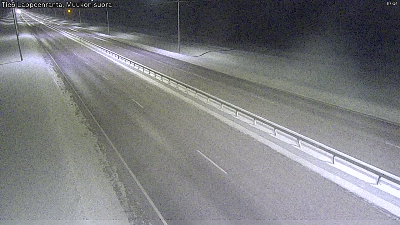 Kelikamerat Kuva Tie 6 Lappeenranta, Muukon suora, Lappeenranta, Etelä-Karjala