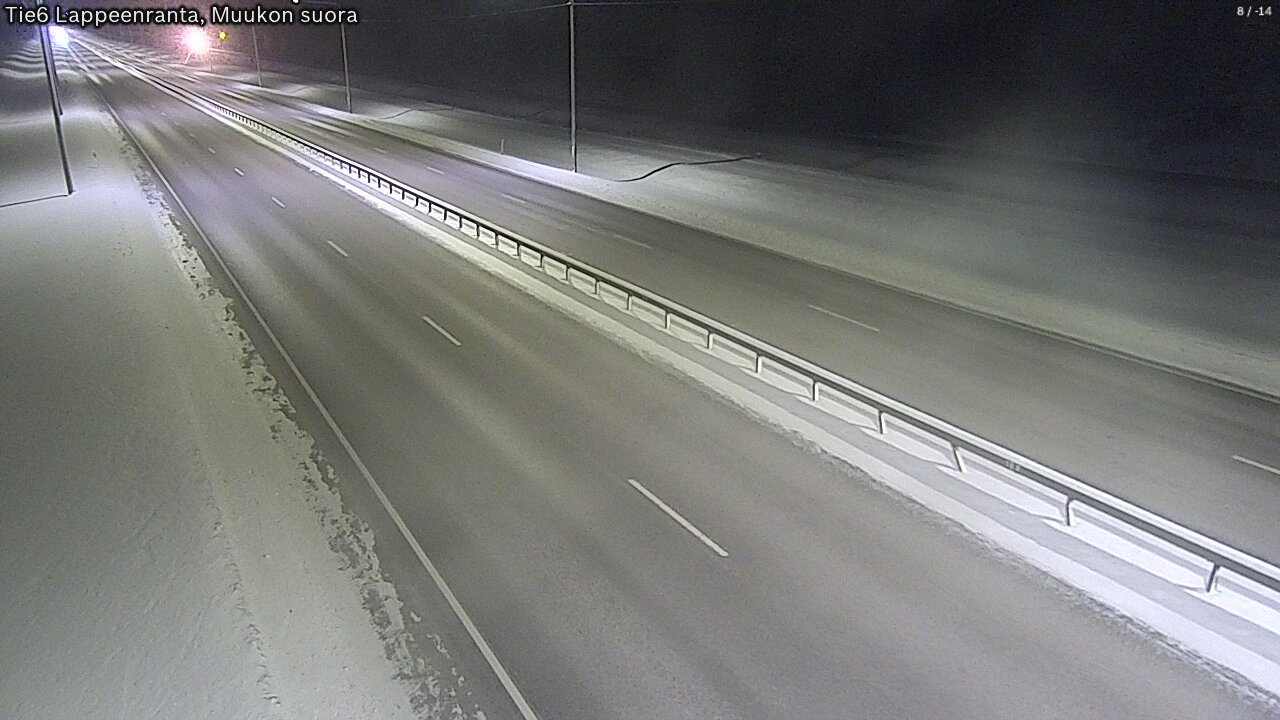 Kelikamerat Kuva Tie 6 Lappeenranta, Muukon suora, Lappeenranta, Etelä-Karjala