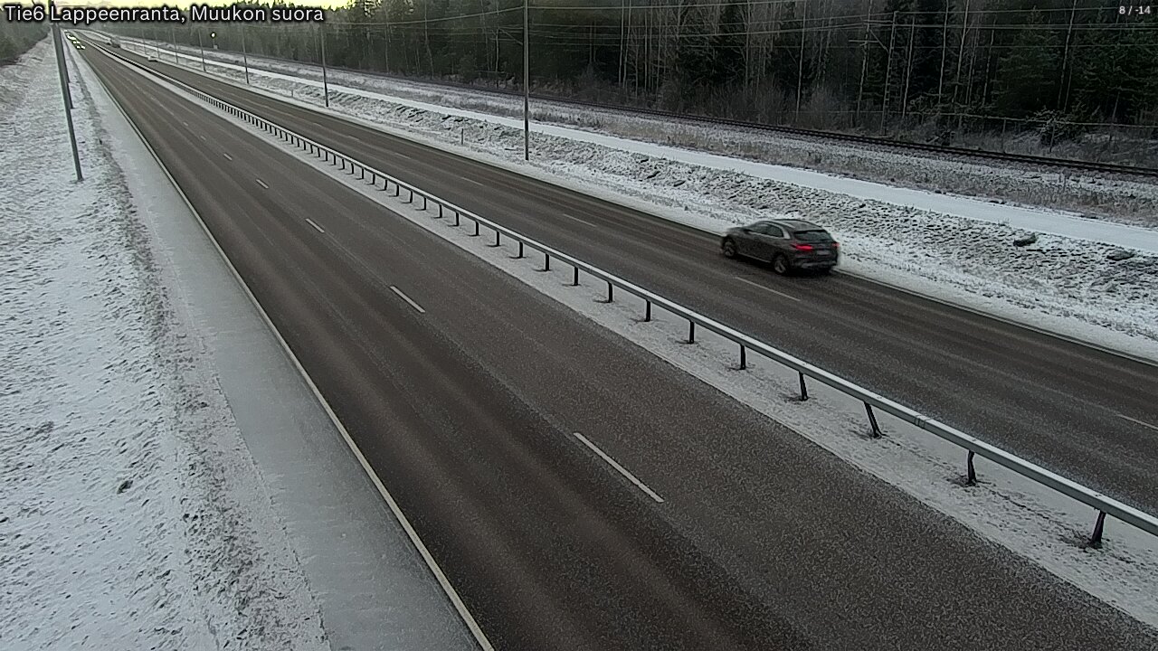 Kelikamerat Kuva Tie 6 Lappeenranta, Muukon suora, Lappeenranta, Etelä-Karjala