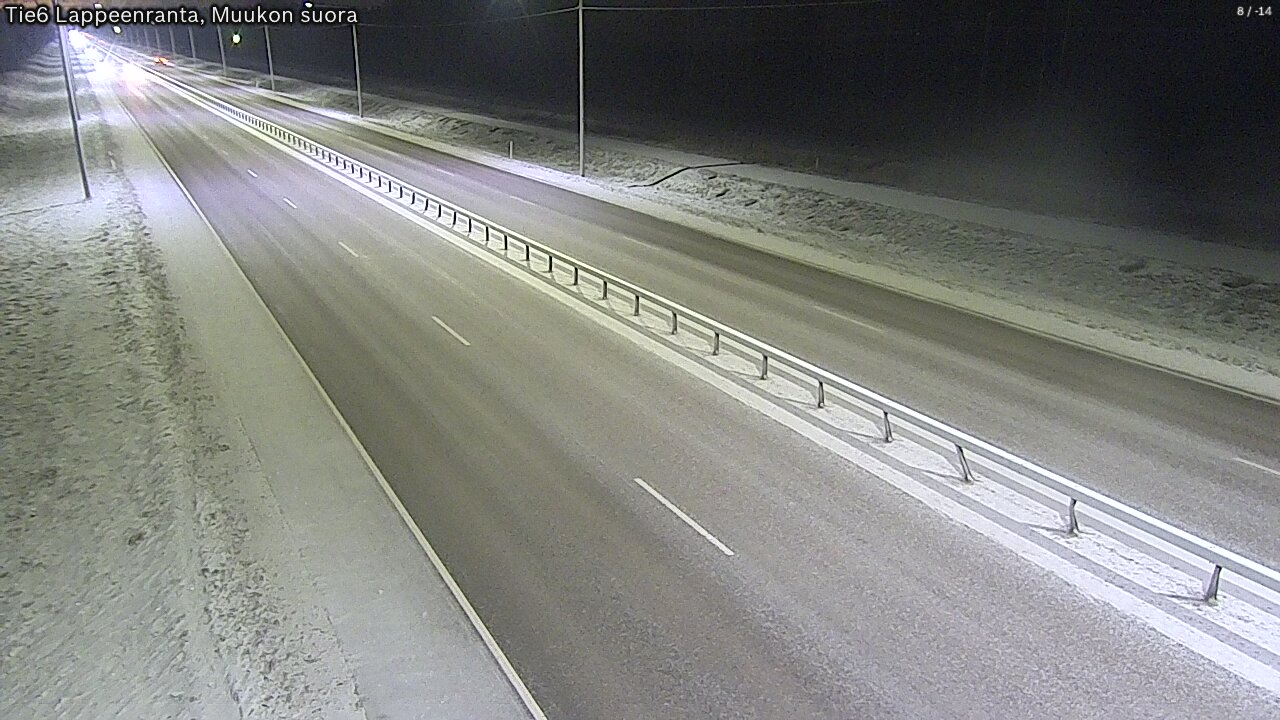 Kelikamerat Kuva Tie 6 Lappeenranta, Muukon suora, Lappeenranta, Etelä-Karjala