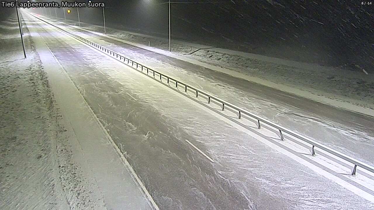 Kelikamerat Kuva Tie 6 Lappeenranta, Muukon suora, Lappeenranta, Etelä-Karjala