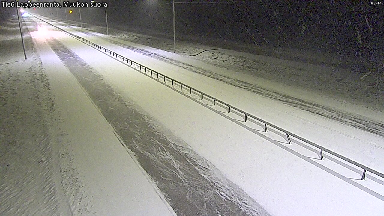 Kelikamerat Kuva Tie 6 Lappeenranta, Muukon suora, Lappeenranta, Etelä-Karjala