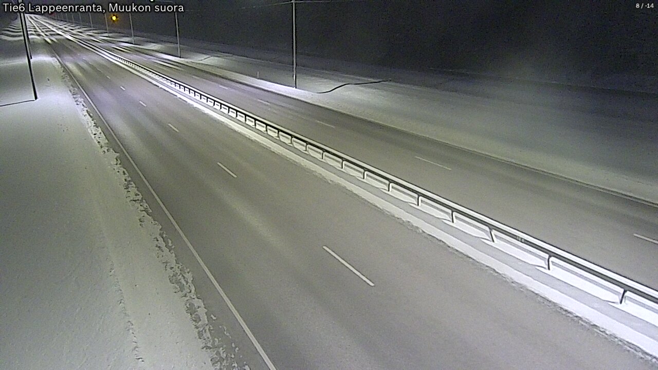 Kelikamerat Kuva Tie 6 Lappeenranta, Muukon suora, Lappeenranta, Etelä-Karjala