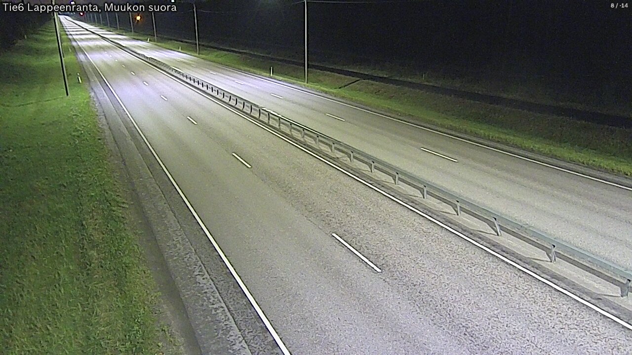 Kelikamerat Kuva Tie 6 Lappeenranta, Muukon suora, Lappeenranta, Etelä-Karjala