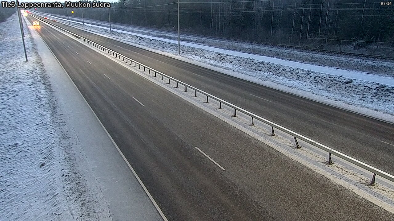 Kelikamerat Kuva Tie 6 Lappeenranta, Muukon suora, Lappeenranta, Etelä-Karjala