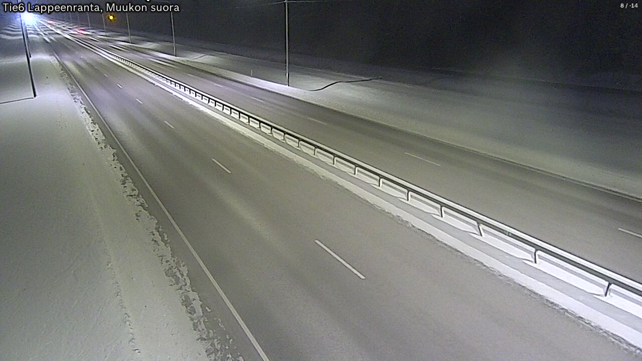 Kelikamerat Kuva Tie 6 Lappeenranta, Muukon suora, Lappeenranta, Etelä-Karjala