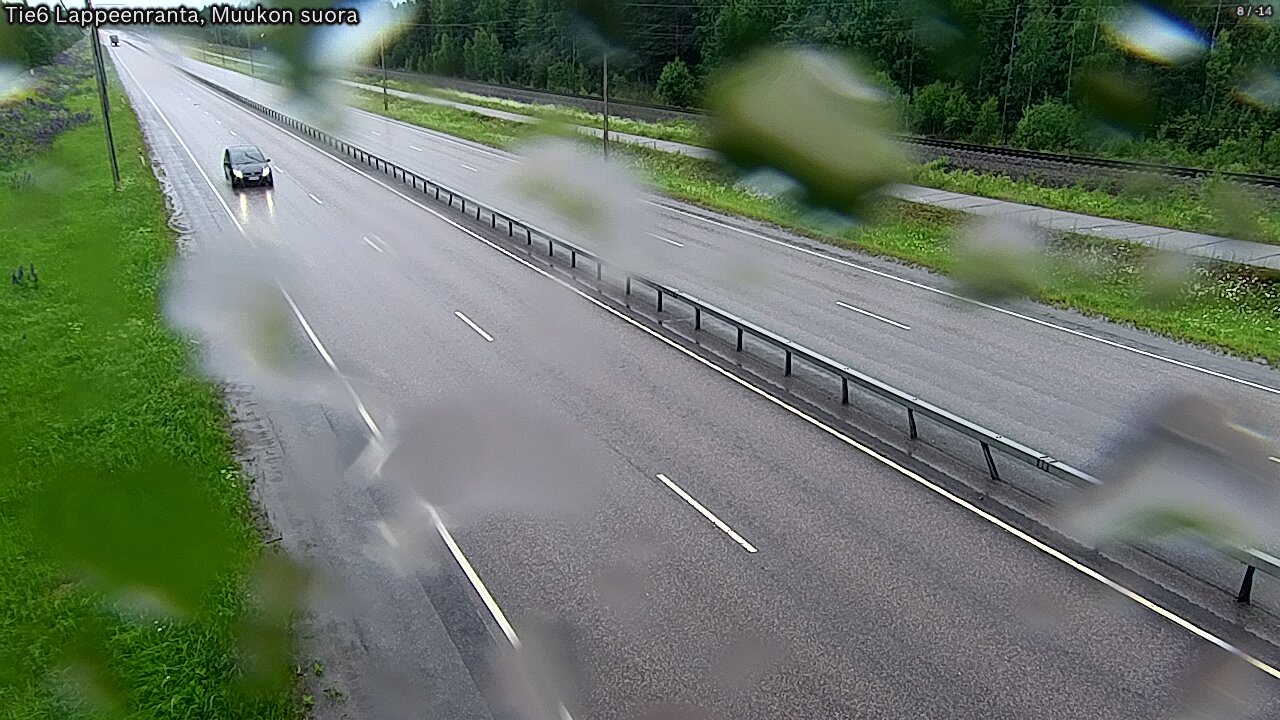Kelikamerat Kuva Tie 6 Lappeenranta, Muukon suora, Lappeenranta, Etelä-Karjala