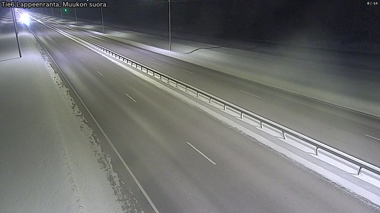 Kelikamerat Kuva Tie 6 Lappeenranta, Muukon suora, Lappeenranta, Etelä-Karjala