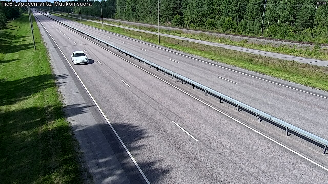 Kelikamerat Kuva Tie 6 Lappeenranta, Muukon suora, Lappeenranta, Etelä-Karjala
