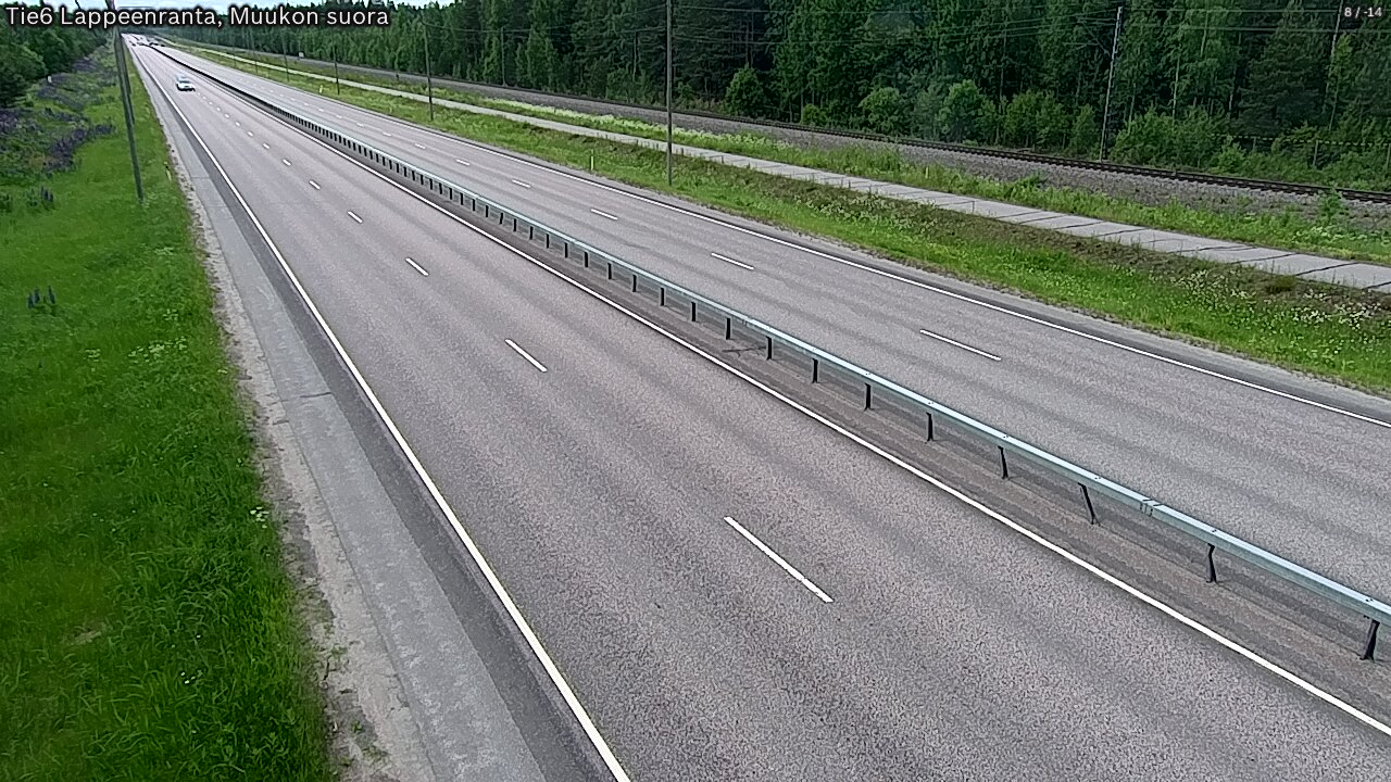 Kelikamerat Kuva Tie 6 Lappeenranta, Muukon suora, Lappeenranta, Etelä-Karjala
