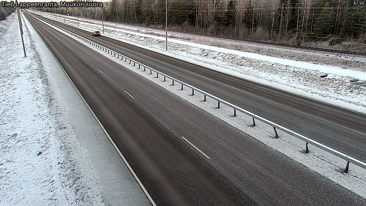 Kelikamerat Kuva Tie 6 Lappeenranta, Muukon suora, Lappeenranta, Etelä-Karjala