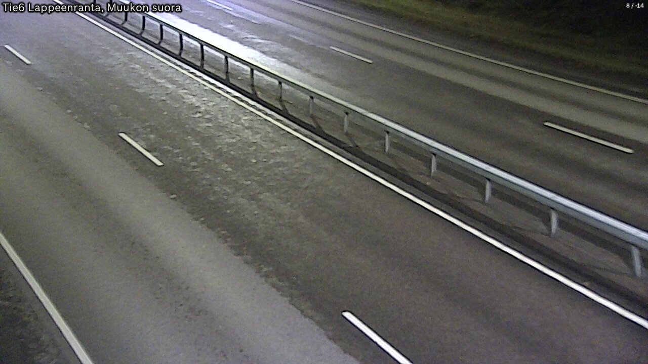 Weather Camera Image Tie 6 Villmanstrand, Muukko rakan, Lappeenranta, Etelä-Karjala