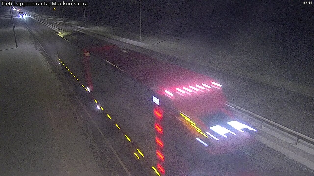 Kelikamerat Kuva Tie 6 Lappeenranta, Muukon suora, Lappeenranta, Etelä-Karjala