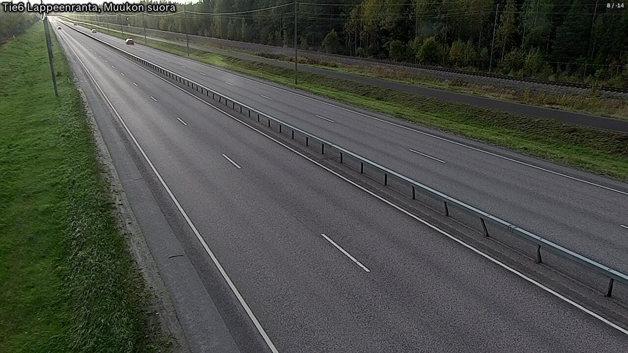 Kelikamerat Kuva Tie 6 Lappeenranta, Muukon suora, Lappeenranta, Etelä-Karjala