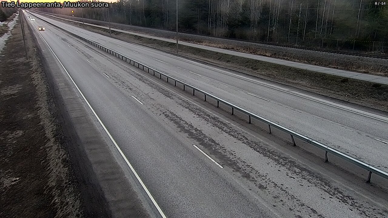 Kelikamerat Kuva Tie 6 Lappeenranta, Muukon suora, Lappeenranta, Etelä-Karjala