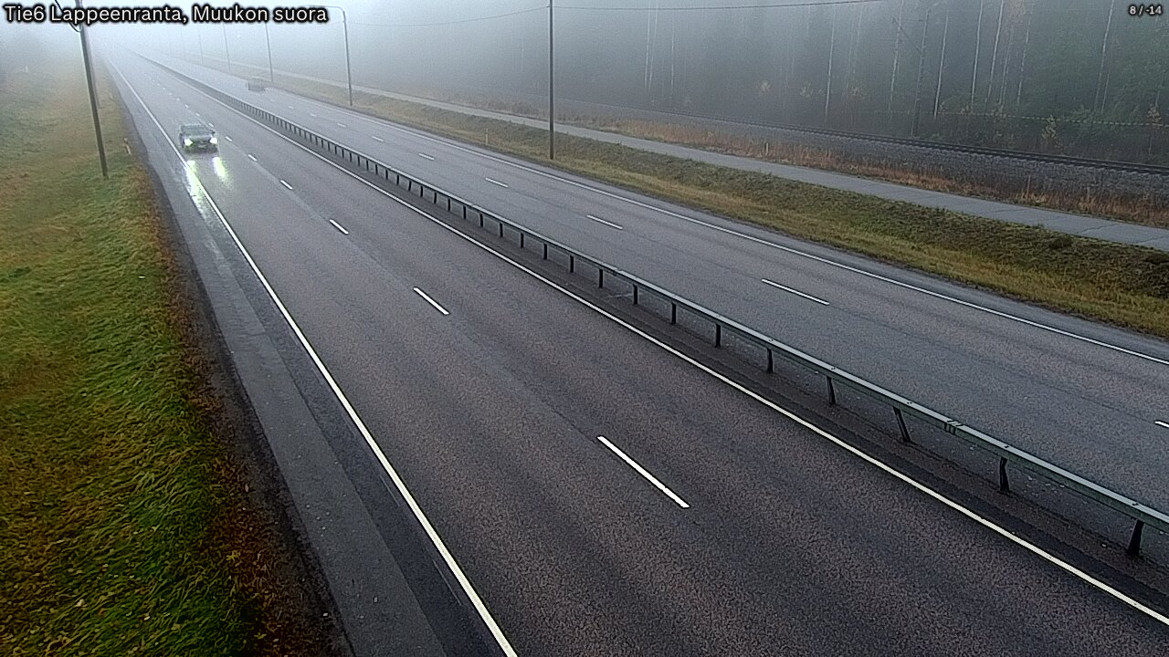 Kelikamerat Kuva Tie 6 Lappeenranta, Muukon suora, Lappeenranta, Etelä-Karjala