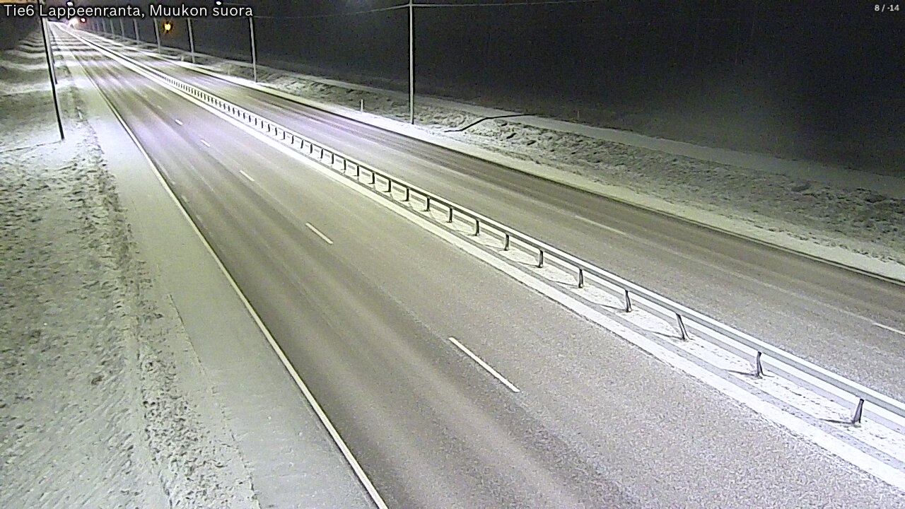 Kelikamerat Kuva Tie 6 Lappeenranta, Muukon suora, Lappeenranta, Etelä-Karjala