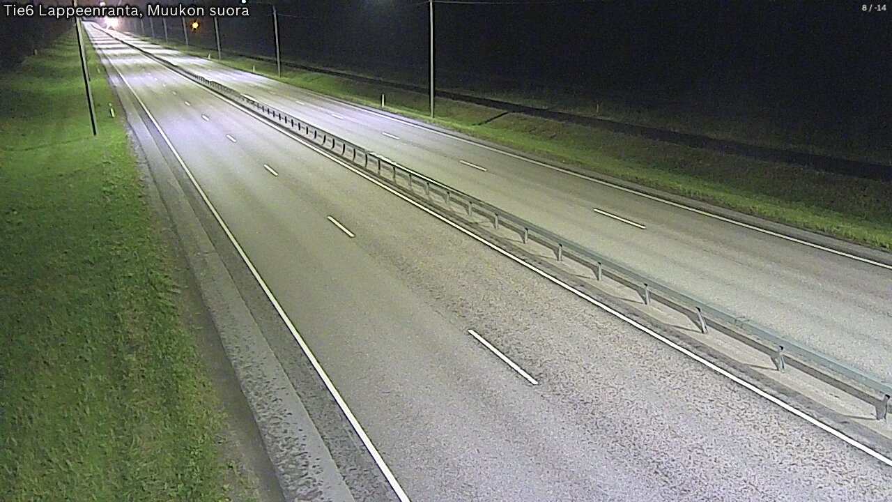 Kelikamerat Kuva Tie 6 Lappeenranta, Muukon suora, Lappeenranta, Etelä-Karjala
