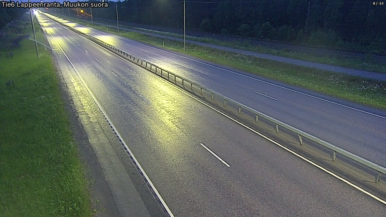 Kelikamerat Kuva Tie 6 Lappeenranta, Muukon suora, Lappeenranta, Etelä-Karjala
