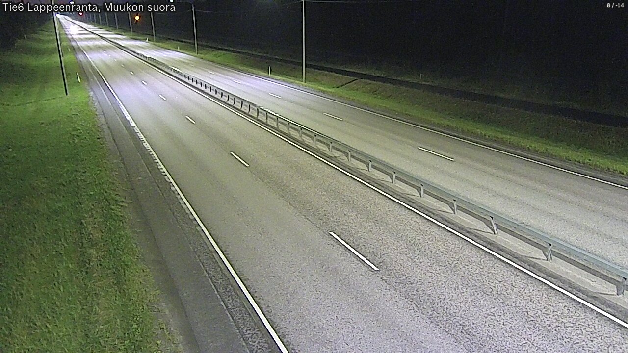 Kelikamerat Kuva Tie 6 Lappeenranta, Muukon suora, Lappeenranta, Etelä-Karjala