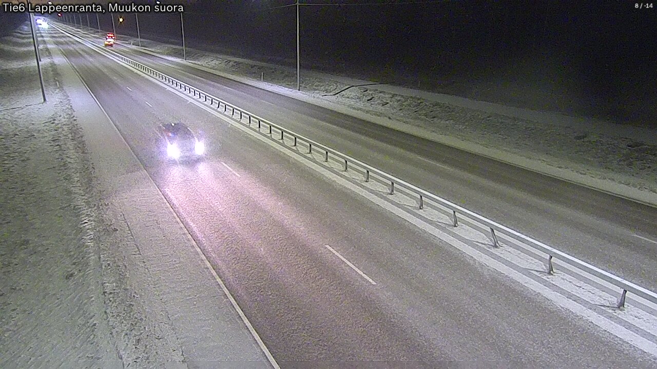 Kelikamerat Kuva Tie 6 Lappeenranta, Muukon suora, Lappeenranta, Etelä-Karjala