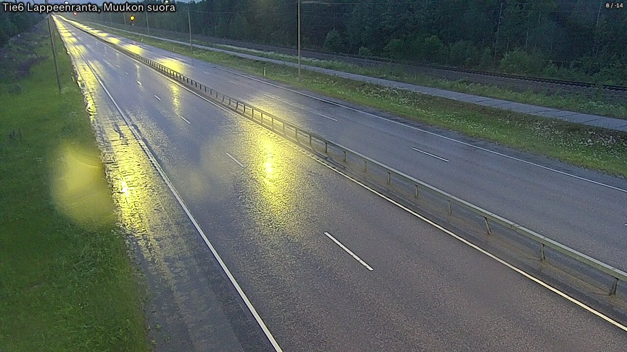 Kelikamerat Kuva Tie 6 Lappeenranta, Muukon suora, Lappeenranta, Etelä-Karjala