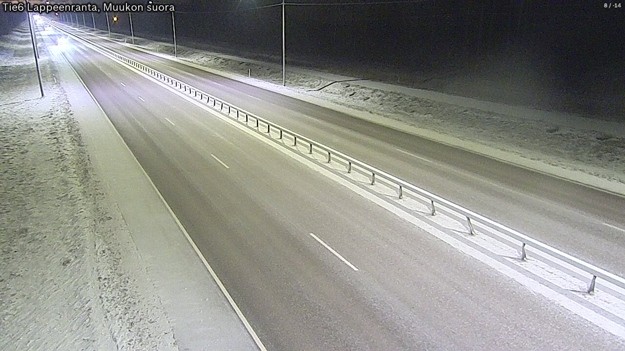 Kelikamerat Kuva Tie 6 Lappeenranta, Muukon suora, Lappeenranta, Etelä-Karjala