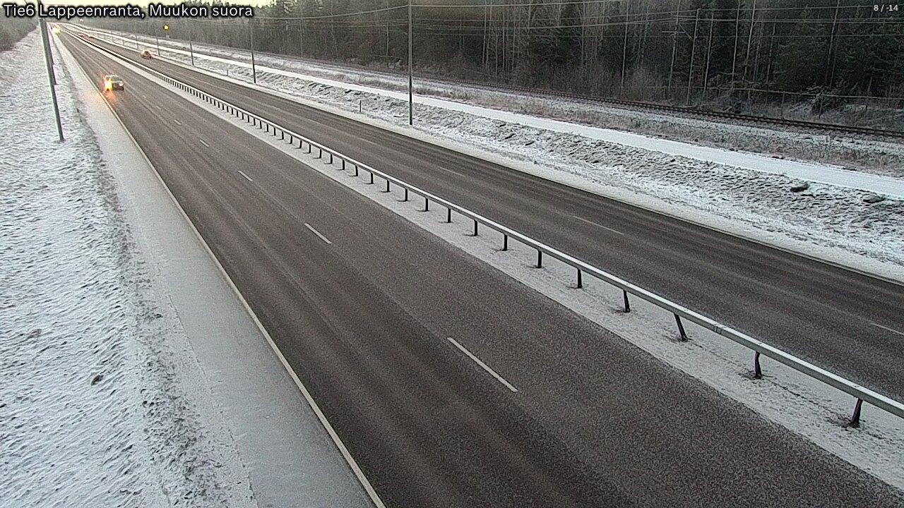 Kelikamerat Kuva Tie 6 Lappeenranta, Muukon suora, Lappeenranta, Etelä-Karjala