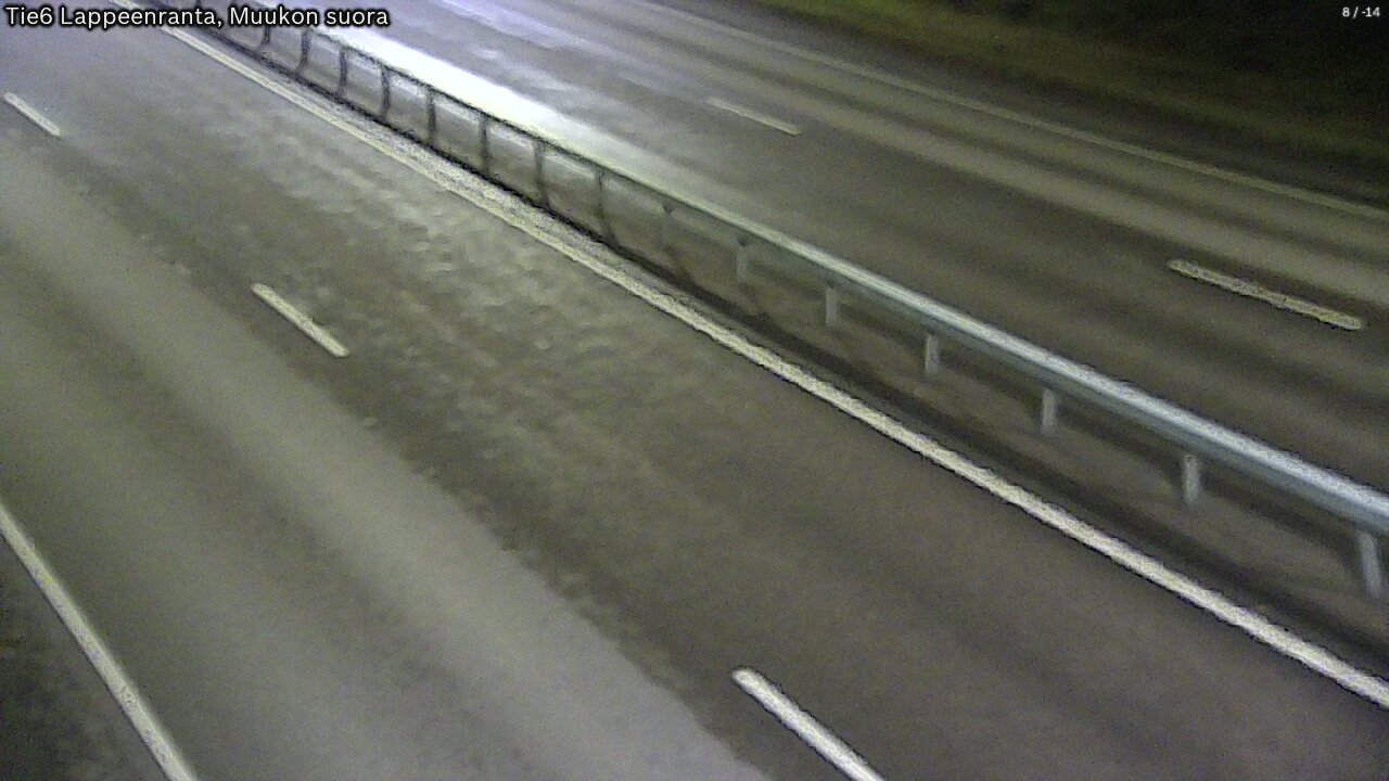 Weather Camera Image Tie 6 Villmanstrand, Muukko rakan, Lappeenranta, Etelä-Karjala