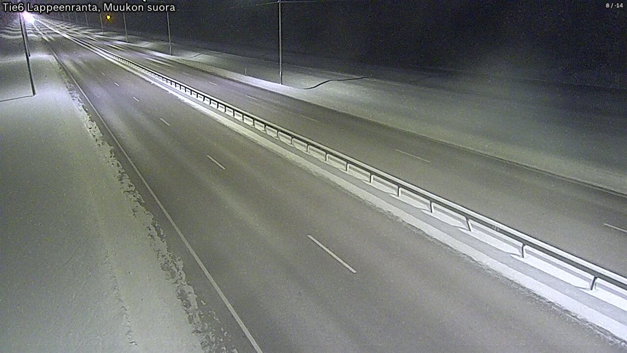 Kelikamerat Kuva Tie 6 Lappeenranta, Muukon suora, Lappeenranta, Etelä-Karjala