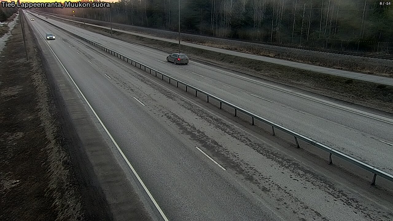 Kelikamerat Kuva Tie 6 Lappeenranta, Muukon suora, Lappeenranta, Etelä-Karjala