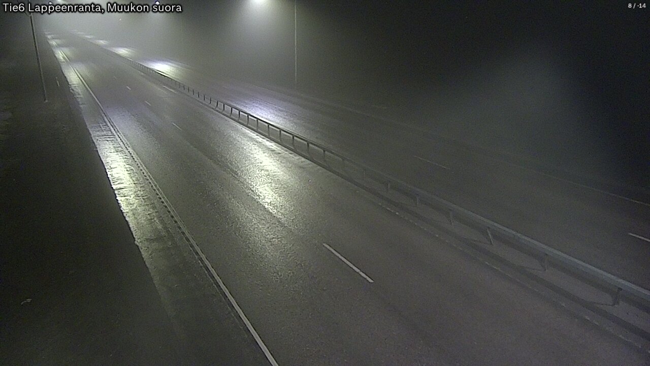 Kelikamerat Kuva Tie 6 Lappeenranta, Muukon suora, Lappeenranta, Etelä-Karjala