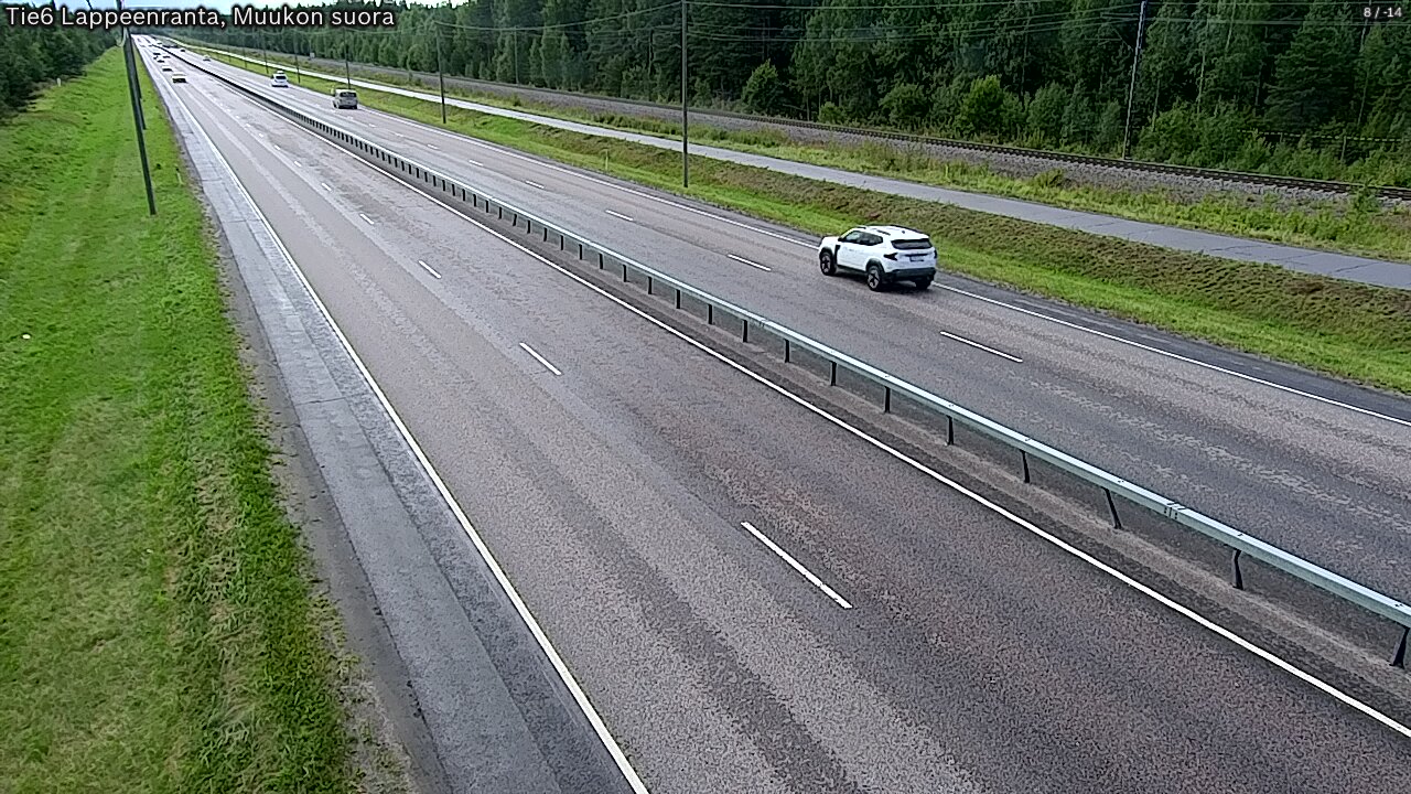 Kelikamerat Kuva Tie 6 Lappeenranta, Muukon suora, Lappeenranta, Etelä-Karjala