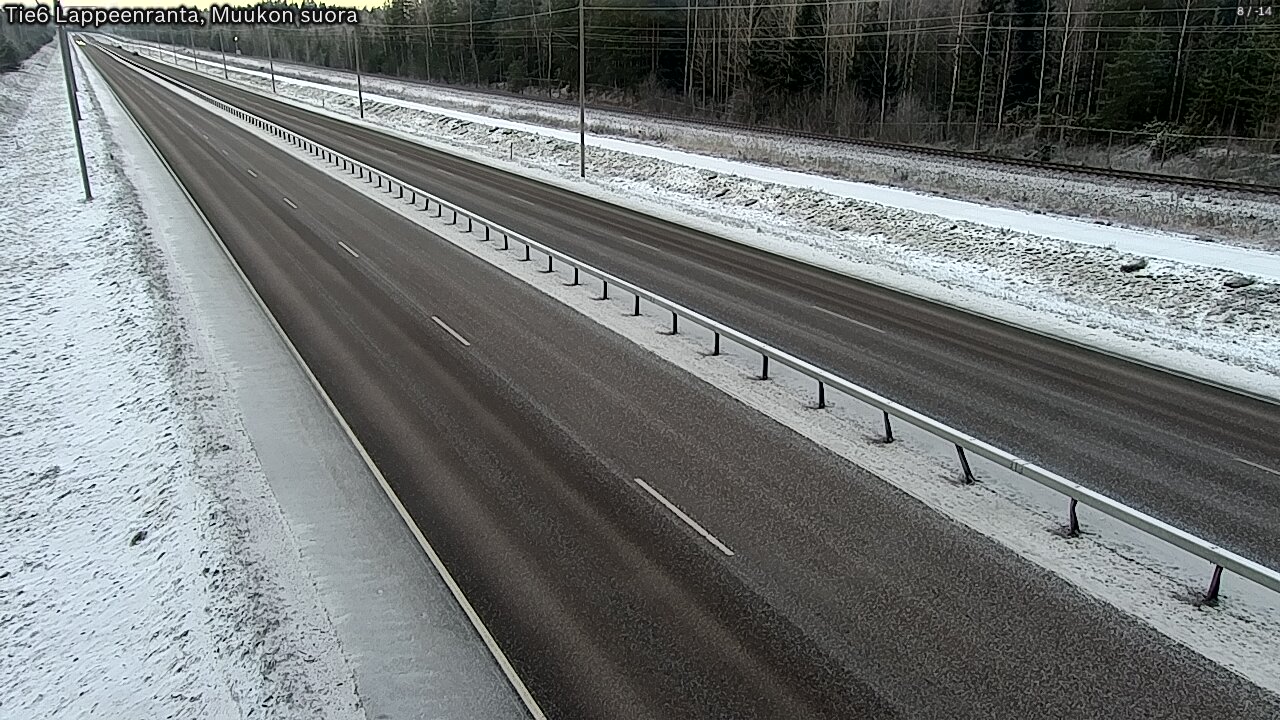 Kelikamerat Kuva Tie 6 Lappeenranta, Muukon suora, Lappeenranta, Etelä-Karjala