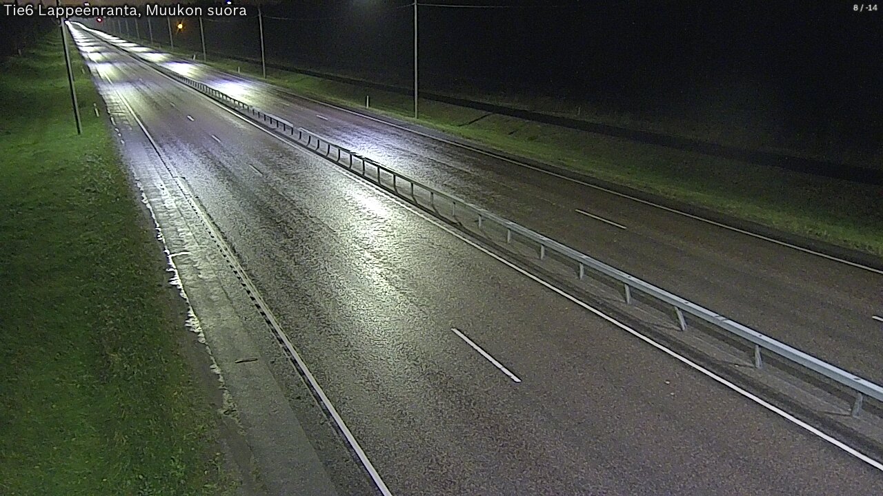Kelikamerat Kuva Tie 6 Lappeenranta, Muukon suora, Lappeenranta, Etelä-Karjala