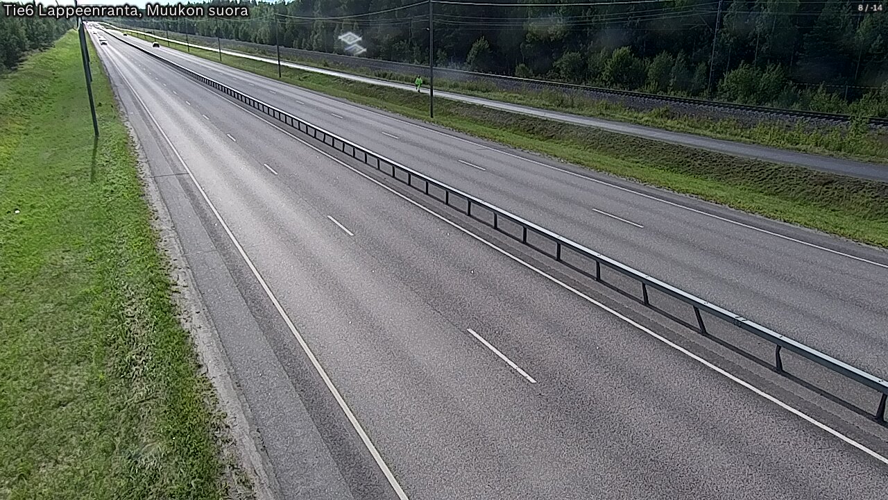 Kelikamerat Kuva Tie 6 Lappeenranta, Muukon suora, Lappeenranta, Etelä-Karjala