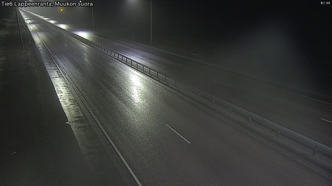 Kelikamerat Kuva Tie 6 Lappeenranta, Muukon suora, Lappeenranta, Etelä-Karjala