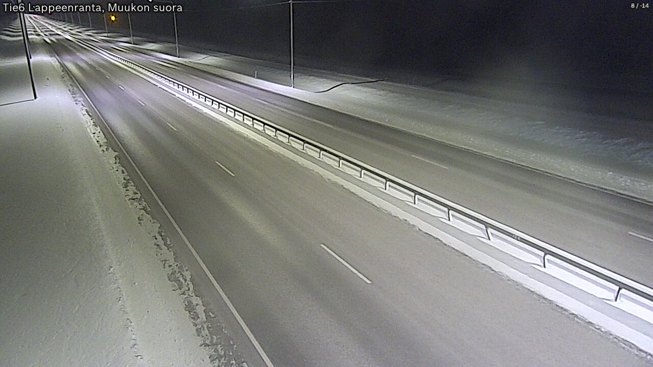 Kelikamerat Kuva Tie 6 Lappeenranta, Muukon suora, Lappeenranta, Etelä-Karjala