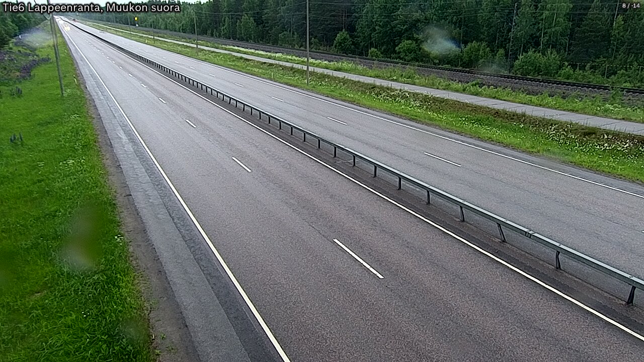Kelikamerat Kuva Tie 6 Lappeenranta, Muukon suora, Lappeenranta, Etelä-Karjala