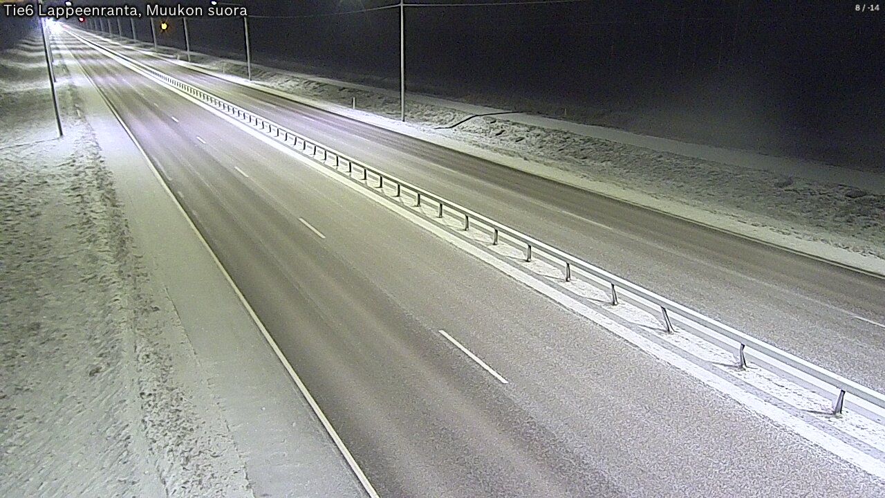 Kelikamerat Kuva Tie 6 Lappeenranta, Muukon suora, Lappeenranta, Etelä-Karjala