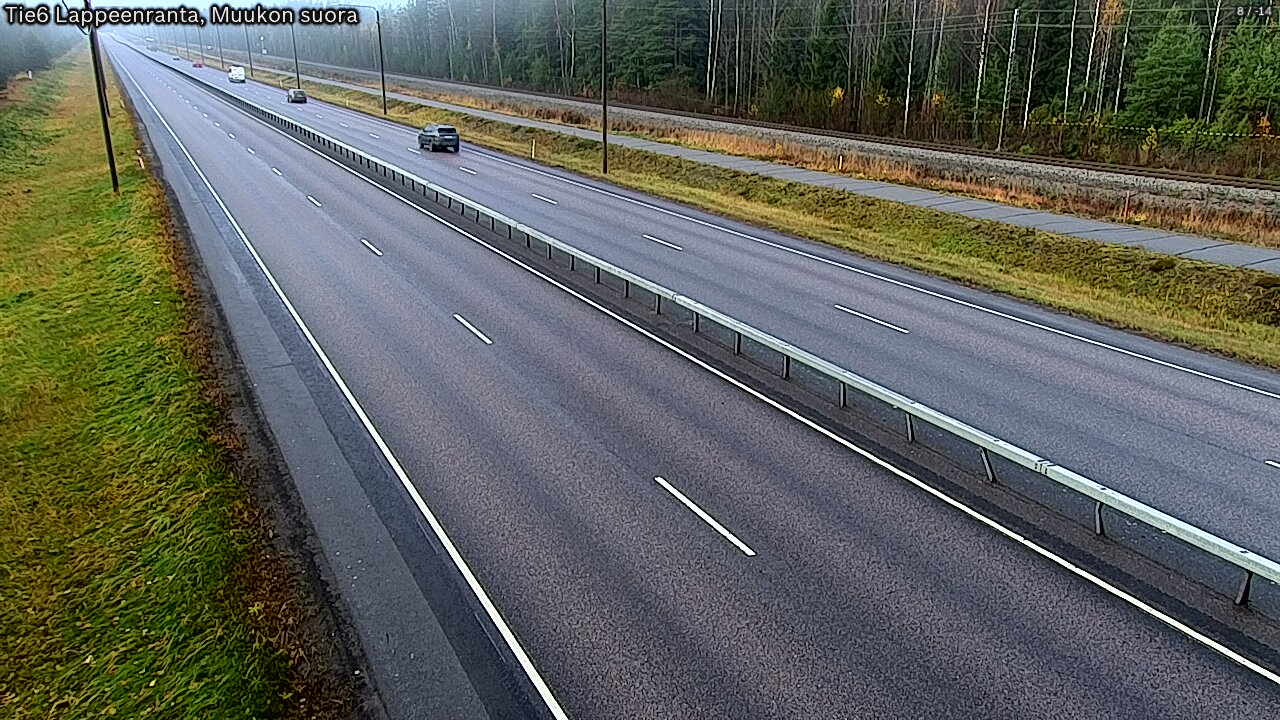 Kelikamerat Kuva Tie 6 Lappeenranta, Muukon suora, Lappeenranta, Etelä-Karjala