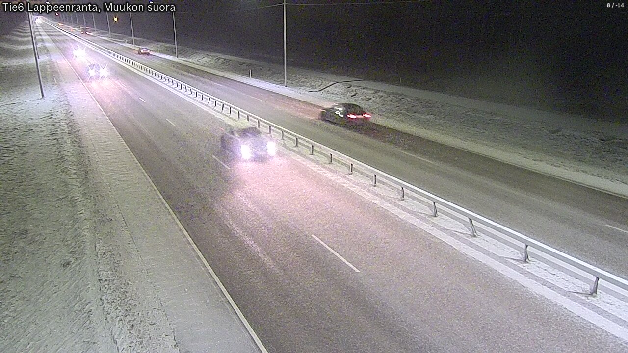 Kelikamerat Kuva Tie 6 Lappeenranta, Muukon suora, Lappeenranta, Etelä-Karjala