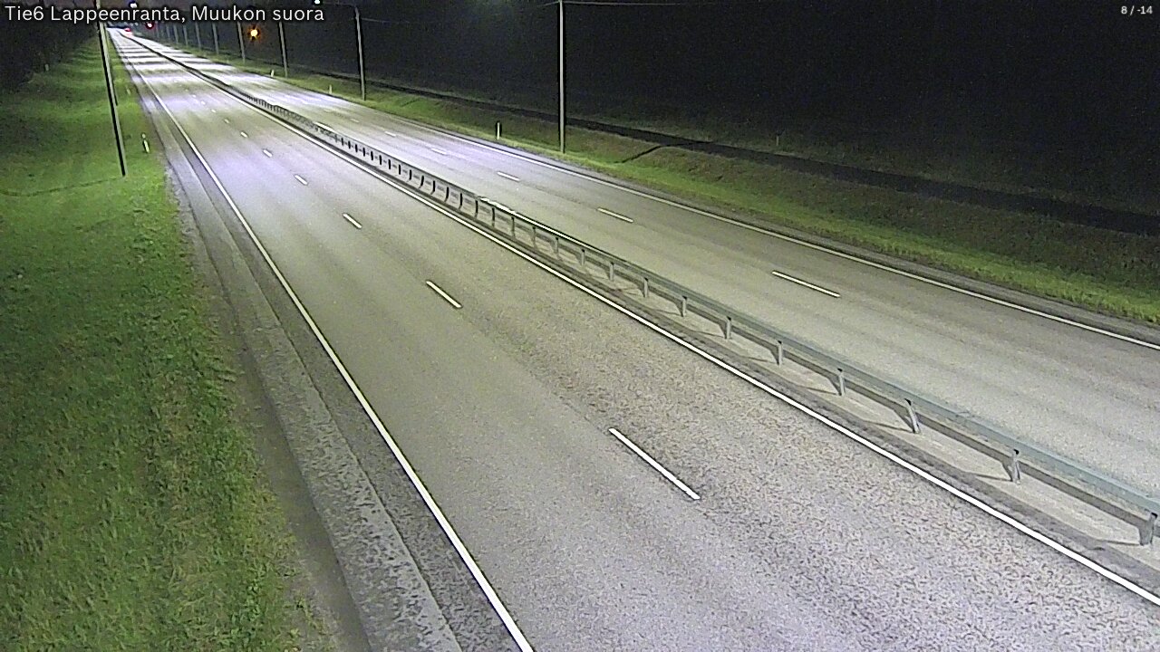 Kelikamerat Kuva Tie 6 Lappeenranta, Muukon suora, Lappeenranta, Etelä-Karjala