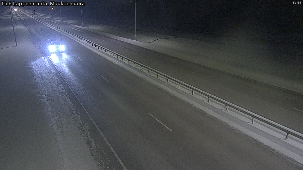 Kelikamerat Kuva Tie 6 Lappeenranta, Muukon suora, Lappeenranta, Etelä-Karjala